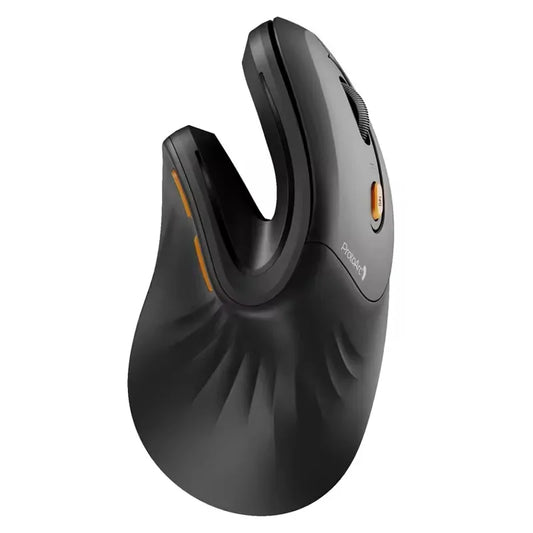Protoarc Ergonomic Vertical Mouse EM11 NL Rechargeable Wireless Mouse BT Ergo Mice with 3 Multi-Device 2.4Ghz Optical Mice